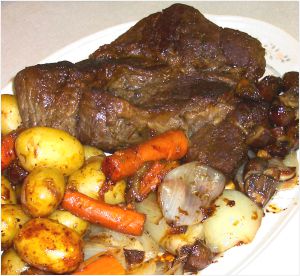 Old-Fashioned Beef Pot Roast Recipe Photo