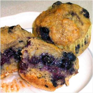 Blueberry-Orange Muffins Recipe Photo