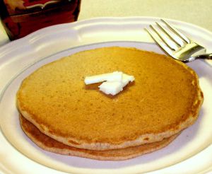 Whole Wheat Buttermilk Pancakes Recipe Photo