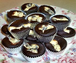 Miniature Chocolate Cupcakes Recipe Photo