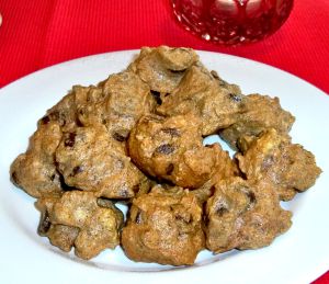 Cocoa Meringue Cookies Recipe Photo