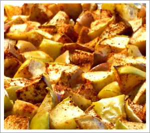Baked Apple Chunks Recipe Photo