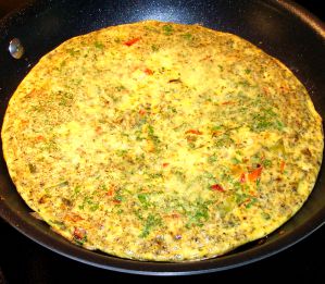 Italian Omelet Recipe Photo