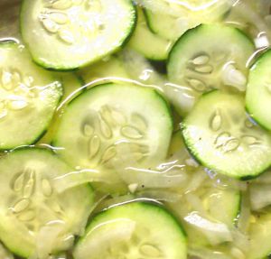 Pickled Cucumber Salad Recipe Photo
