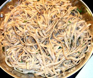 Linguine with Anchovy Sauce Recipe Photo