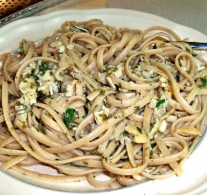 Linguine with White Clam Sauce Recipe Photo