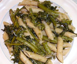 Pasta with Cooked Greens Recipe Photo