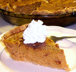 Pumpkin Pie Recipe Photo