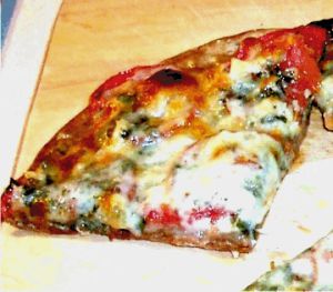 Fresh Tomato and Cheese Pizza Recipe Photo