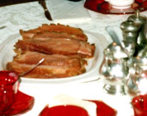 Baked Canadian Bacon Recipe Photo
