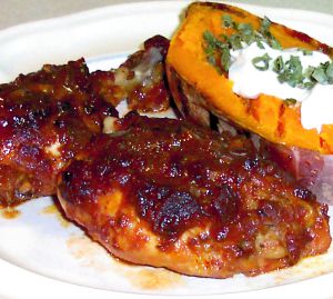 Barbecued Chicken Recipe Photo