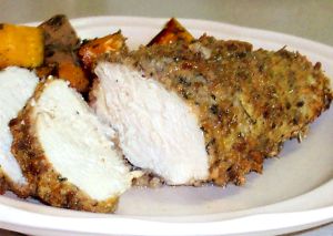 Oven-Fried Chicken Breasts Recipe Photo