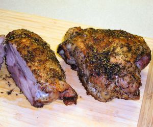 Roasted Turkey Thighs Recipe Photo