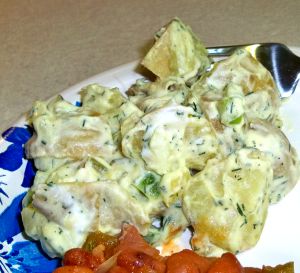 Creamy Dilled Potato Salad Recipe Photo