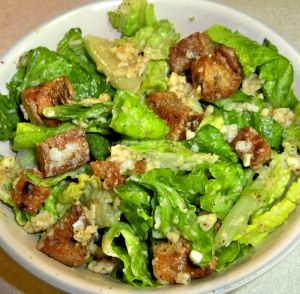 Eggless Caesar Salad Recipe Photo