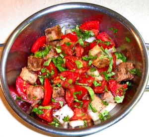 Tomato and Bread Salad Recipe Photo
