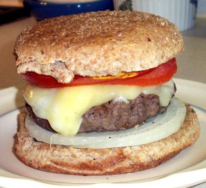 Grilled Hamburgers Recipe Photo