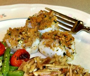 Baked Scallops Recipe Photo