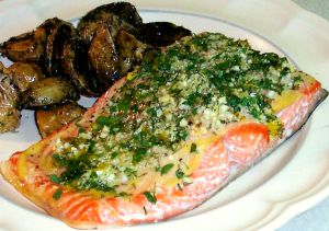 Roasted Salmon Recipe Photo