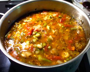 Beef Vegetable Soup Recipe Photo