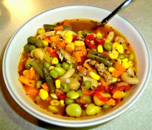 Hamburger Vegetable Soup Recipe Photo