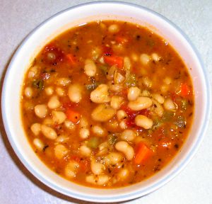 White Bean and Ham Soup Recipe Photo