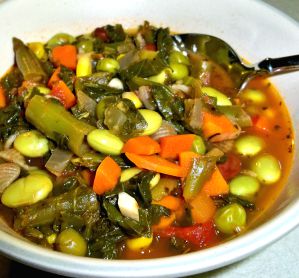 Easy Vegetable Soup Recipe Photo