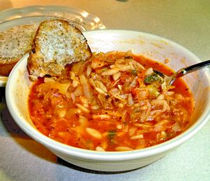 Tomato and Cabbage Soup Recipe Photo