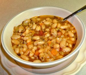 White Bean Soup Recipe Photo