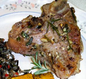 Pan-Roasted Veal Chops Recipe Photo