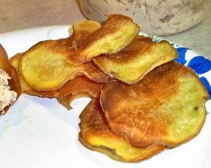 Homemade Baked Potato Chips Recipe Photo