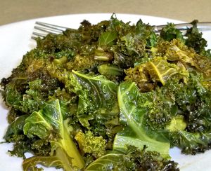 Roasted Kale Recipe Photo
