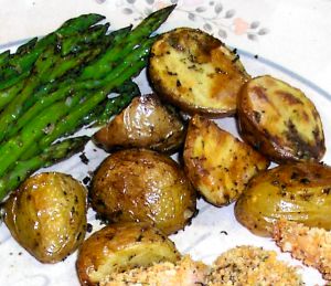 Roasted Potatoes with Balsamic Vinegar Recipe Photo